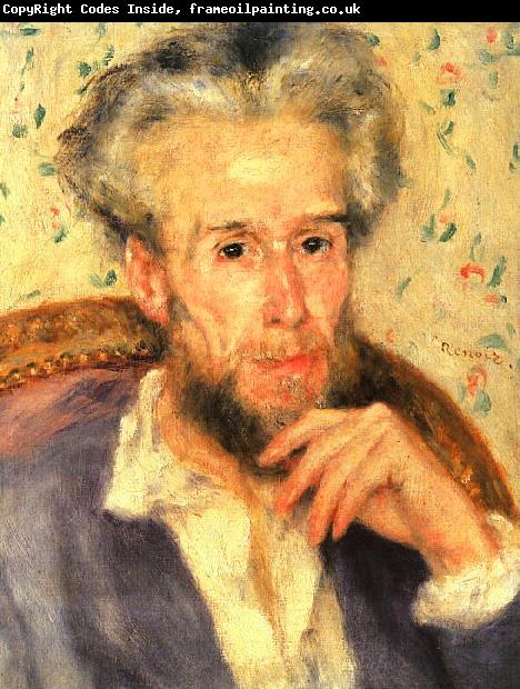 Pierre Renoir Portrait of Victor Chocquet
